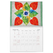 2010風変わりなキルトのカレンダー! カレンダー (2月 2026)