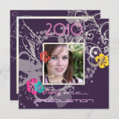 2010/キャップ/パールスワール 招待状 (正面/裏面)