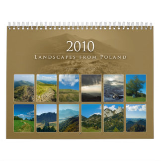 2010 ポーランドの風景 - カレンダー