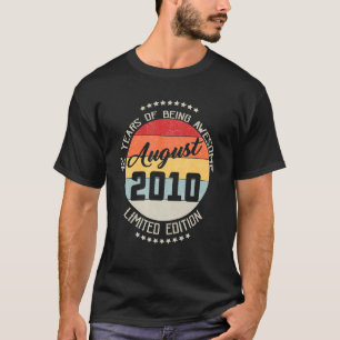 2010 威厳がある 12誕生日12年の素晴らしい Tシャツ