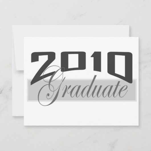 2010 年度卒業生 案内状 (正面)