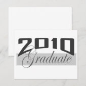 2010 年度卒業生 案内状 (正面/裏面)
