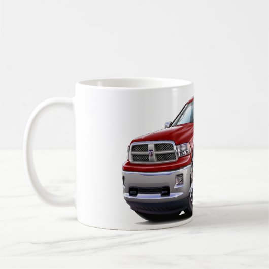 2010-12ラムのあずき色のトラック コーヒーマグカップ (左)