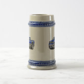 2010-12ラムの二重青灰色のトラック ビールジョッキ (中央)