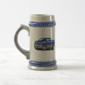 2010-12ラムの二重青灰色のトラック ビールジョッキ (左)