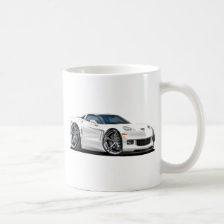 2010-12年のコルベットの白車 コーヒーマグカップ