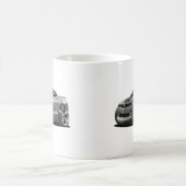2010-12年のCamaroの灰色黒い車 コーヒーマグカップ (中央)