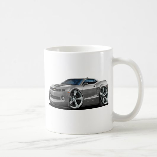 2010-12年のCamaroの灰色黒い車 コーヒーマグカップ (右)