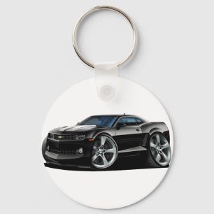 2010-12年のCamaroの白黒車 キーホルダー