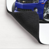 2010-12年のCamaroの青白の車 マウスパッド (コーナー)