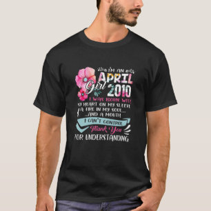 2010 12素晴らし誕生日以来、私は4月の女の子 Tシャツ