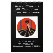 2010-2011年のアールデコのカレンダー カレンダー (カバー)