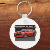 2010_Camaro_Orange キーホルダー (正面)
