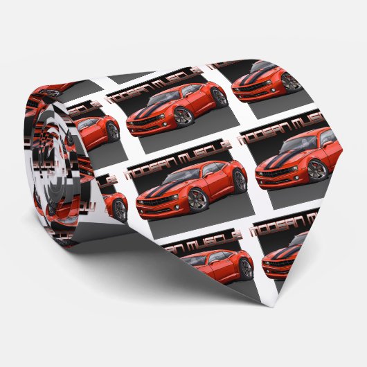 2010_Camaro_Orange ネクタイ (ロール)