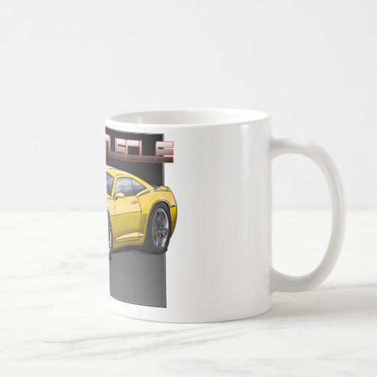 2010_Camaro_Yellow コーヒーマグカップ (右)