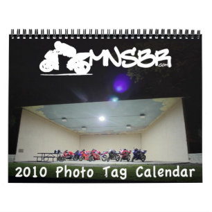 2010 MNSBRの写真のラベルのカレンダー カレンダー