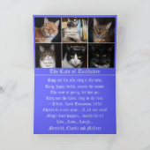 2010XMASCatCardの地球の平和! シーズンカード (内部)