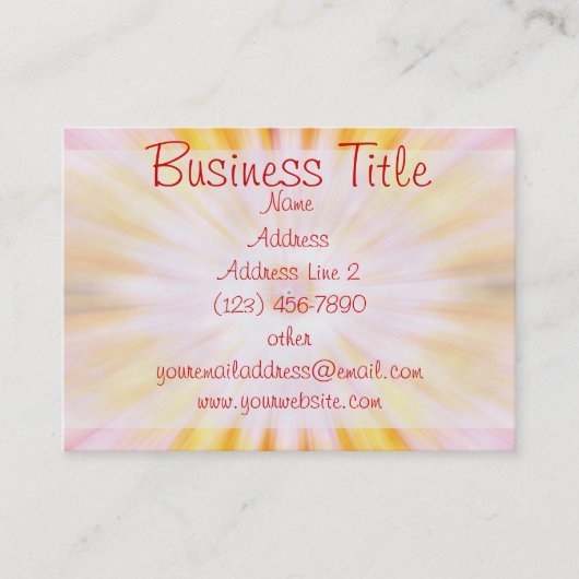 2011のカレンダーの名刺 名刺 (正面)