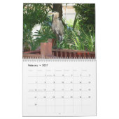 2011の公園の海岸リゾートのカレンダー カレンダー (2月 2027)