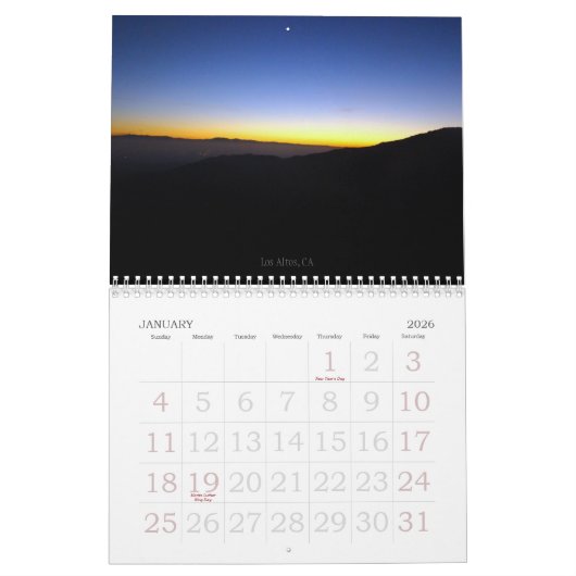 2011の湾区域のカレンダー カレンダー (1月 2026)