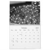 2011カレンダーの黒く及び白い写真撮影 カレンダー (2月 2027)