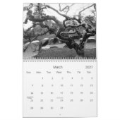 2011カレンダーの黒く及び白い写真撮影 カレンダー (3月 2027)