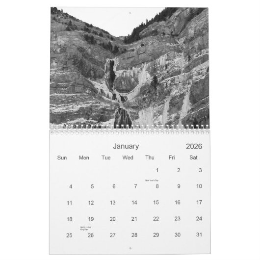 2011カレンダーの黒く及び白い写真撮影 カレンダー (1月 2026)