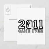 2011ゲームオーバー ポストカード (正面/裏面)