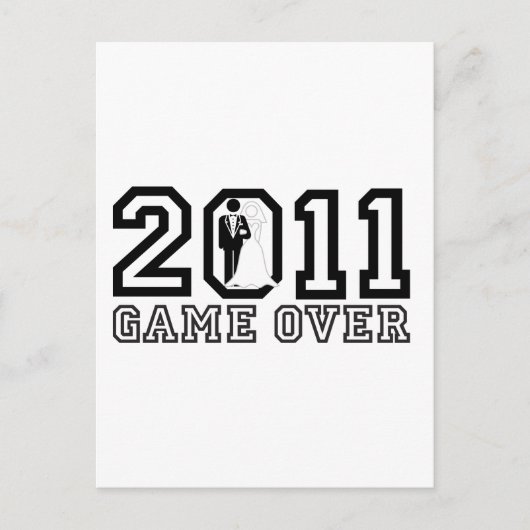 2011ゲームオーバー ポストカード (正面)