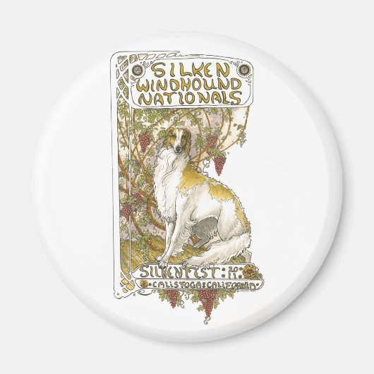 2011シルケンフェストロゴマグネット マグネット (正面)