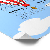 2011バルーンカレンダーのポスター ポスター (角)