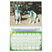 2011ボーダーコリーのカレンダー カレンダー (3月 2027)