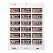 2011マージャン ラベル (フルシート)