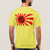 2011人の日本人の地震および津波 Tシャツ (裏面)
