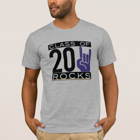 2011個の石のTシャツのクラス Tシャツ (正面)