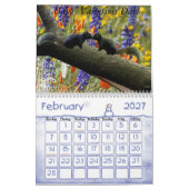 2011匹のリスのカレンダー カレンダー (2月 2027)