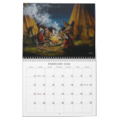 2011南西および先住民アメリカンインディアンアート カレンダー (2月 2026)