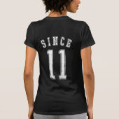 2011年から一緒に Tシャツ (裏面)