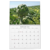 2011年のアーティチョークの写真のカレンダー カレンダー (2月 2027)