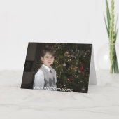 2011年のクリスマスカード シーズンカード (裏面)