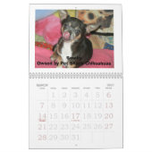 2011年のチワワCalander カレンダー (3月 2027)