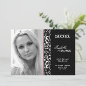 2011年のドラマチックなDamask卒業発表 案内状 (スタンド正面)