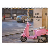 2011年のバーバラホール カレンダー (カバー)