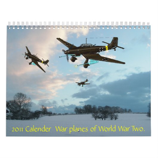 2011年の世界飛行機カレンダー戦争…… カレンダー (カバー)