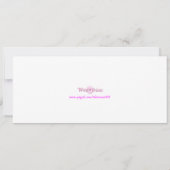 2011年の写真チケット 招待状 (裏面)