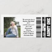 2011年の写真チケット 招待状 (正面/裏面)