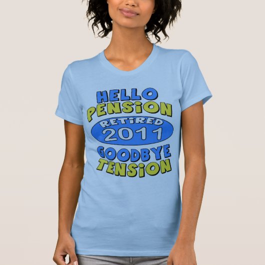 2011年の退職 Tシャツ (正面)