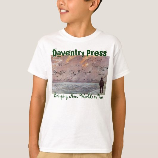 2011年のDaventryの出版物の署名のワイシャツ Tシャツ (正面)