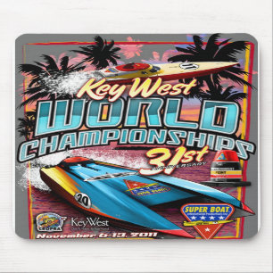 2011年のKey Westの世界のチャンピオンのマウスパッド マウスパッド