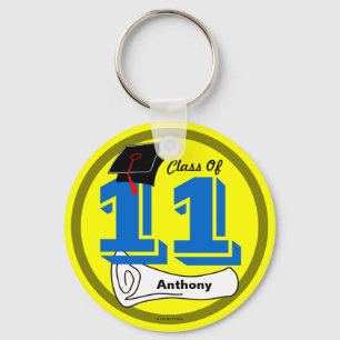 2011年のKeychainのクラスは名前1を加えます キーホルダー